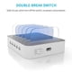 thumbnail image 3 of Charging Station for Multiple Devices, MSTJRY 5 Port Multi USB-A Charger Station with Power Switch Designed for iPhone iPad Cell Phone Tablets (White, 6 Mixed Short Cables Included), 3 of 5