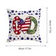 thumbnail image 2 of Puntoco New Independence Day Throw Mat Case for the United States Independence Day Holiday Mat Case 45 * 45Cm, 2 of 4