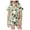 1-167Light Green442, variant on MEZZALL Kids Halloween Pumpkin Pattern PJs Set Lapel Collar Short Sleeve Shirt Tops Elastic Waist Shorts Girls Nightwear Trendy Pajamas Sets