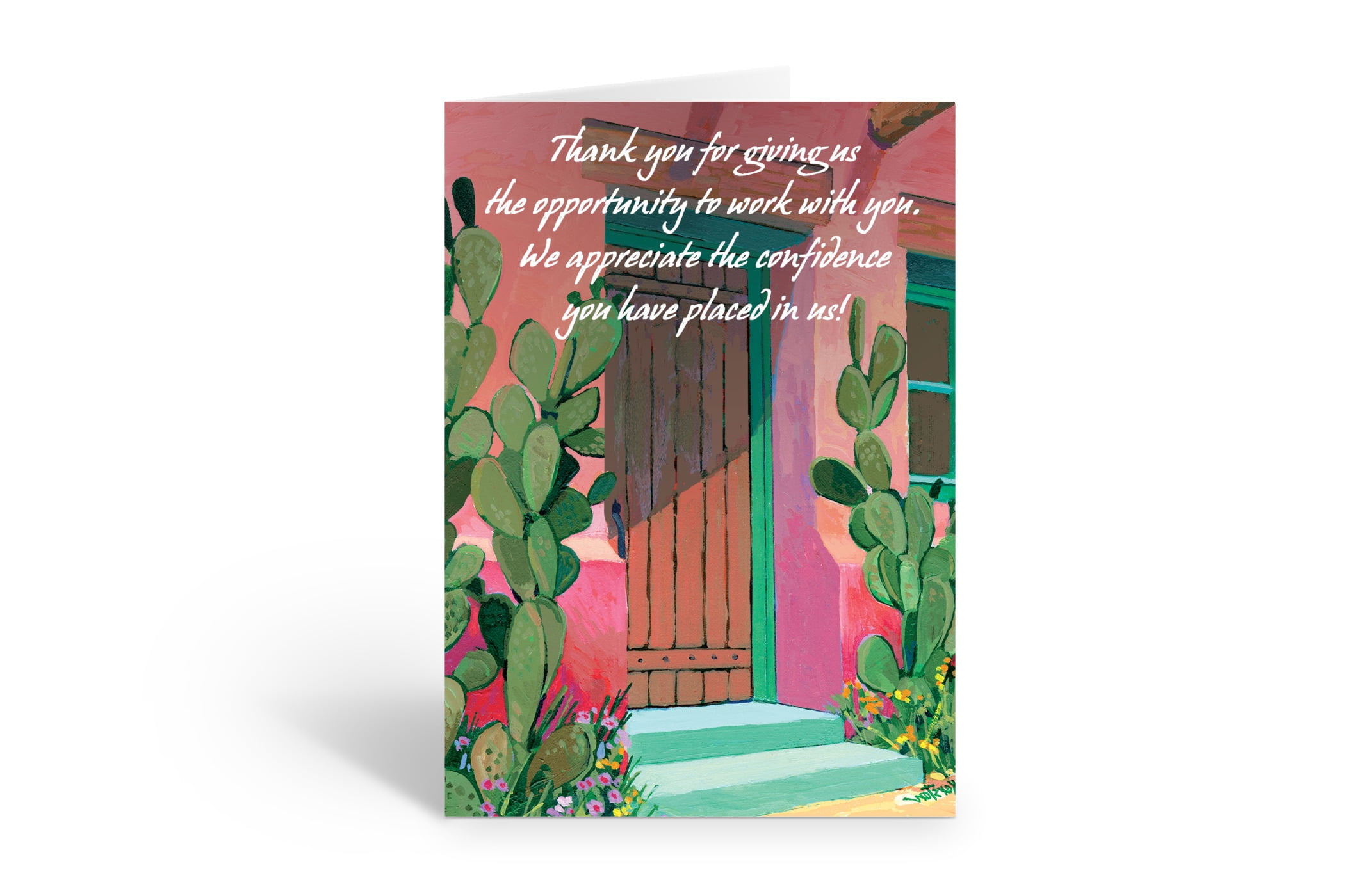 Customer Appreciation Real Estate Note Card 10 Boxed Cards