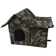 thumbnail image 2 of Tienda para dormir para gatos, cueva, caseta para mascotas salvajes, casa cueva, casa para gatos a prueba de lluvia, fría y resistente al viento, para, 2 of 8