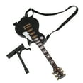 thumbnail image 1 of Modelo De Guitarra Eléctrica En Miniatura, Guitarra Eléctrica En Miniatura De Tilo Multiusos Negra, Hermosa Para Colección De Regalos, 1 of 7