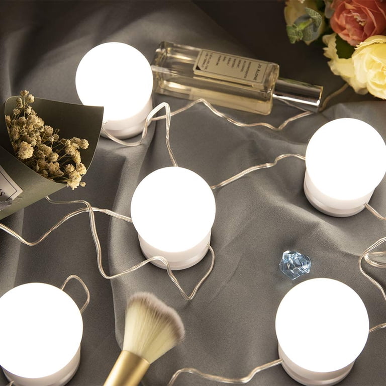 Somnr Hollywood Vanity Lights Kit, 10 LED Bulbs, Dimmable photo 6