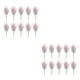 thumbnail image 4 of 10 piezas de plantas artificiales Ounissouiy aptas para mascotas seguras no tóxicas apariencia realista Rosa Rosa 2Conjunto, 4 of 6