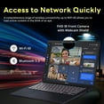 thumbnail image 5 of ASUS Vivobook 14" WUXGA Laptop, Snapdragon X Processor, 16GB RAM, 1.5TB Storage (512GB SSD + 1TB Docking Station), Qualcomm Adreno Graphics, Copilot, Webcam, Wi-Fi 6E, Win 11, Quiet Blue, 5 of 9