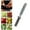 C, variant on Red Bell Pepper Seed Corer, Vegetable and Fruit Corer Seed Remover Tool, Stainless Steel Vegetable Fruit Corer Tool Serrated Bell Pepper Seed Remover, Lightweight Labor-Saving Core Extractor 1Pcs