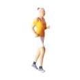 thumbnail image 1 of Milaget 1/87 Scale HO Resin Sports Figures People Character Action Figure Doll for Micro Scene DIY Train Model Layout Decor Toy 2cm Tall Yellow Female C, 1 of 7