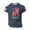 Navy, variant on Yiaimeir Men's Patriotic T-Shirt With Distressed American Flag Print Proud to Be American Short Sleeve Tee Streetwear,Size M-3XL