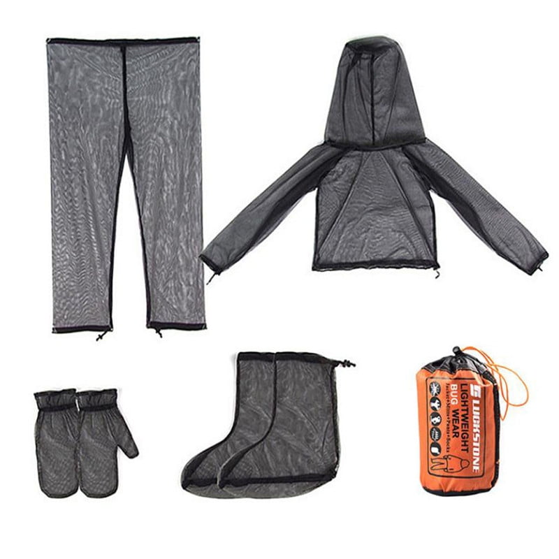 【JCXAGR】Hood Mosquito Repellent Net Clothing InsectProof Suit Outdoor