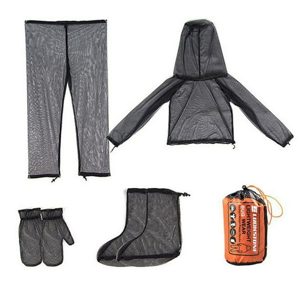 【JCXAGR】Hood Mosquito Repellent Net Clothing InsectProof Suit Outdoor