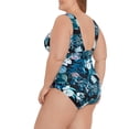 thumbnail image 3 of Embrace Your Curves Women's and Women's Plus Vanessa One Piece Swimsuit., 3 of 4