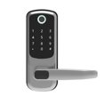 thumbnail image 1 of Electronic Smart Door Lock With Biometric Fingerprint / Password /Smart Card / Key Unlock/ USB Emergency Charger ,Corrosion-Resistant, 1 of 7