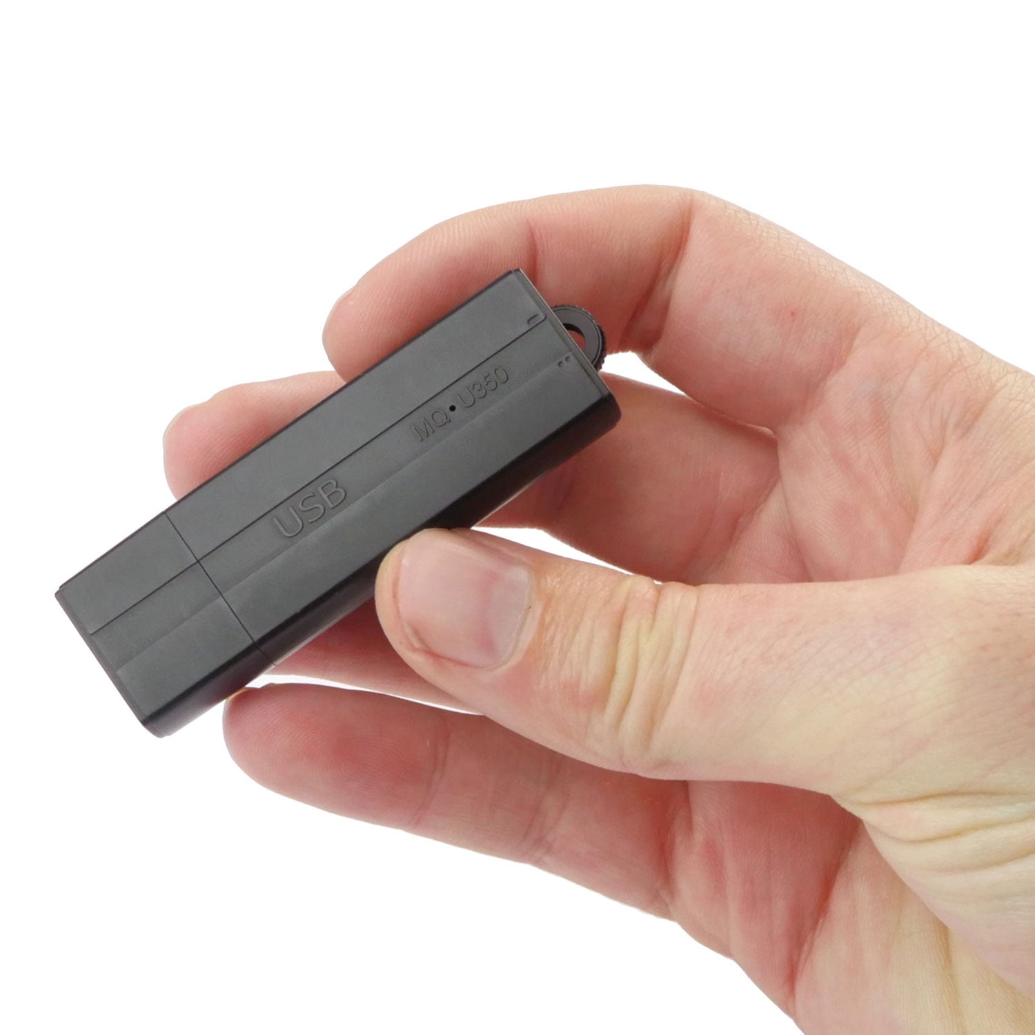 RecorderGear FD50 USB Flash Drive Spy Voice Recorder 8GB, Audio Activated With 25-Day Battery