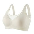 thumbnail image 1 of Sujetador push up sin aros, levantador, suave y deportivo para mujer - Nailon/spandex, sin aros de acero, M-XXXXL para uso diario/fitness, 1 of 4