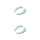 thumbnail image 4 of Cojín de asiento de inodoro Monstrate 2 piezas adhesivo para baño Cubierta Azul 2Conjunto, 4 of 6