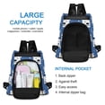 thumbnail image 6 of FORMRS Women's Travel Backpack Purse Anti-Theft Hidden Pockets Casual Shoulder Bag, White Polar Bear, 6 of 7