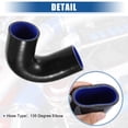 thumbnail image 4 of Unique Bargains 57mm 2.24" 135 Degree Elbow Silicone Reducer Hose Pipe Bend Turbo Water Intercooler Black, 4 of 6