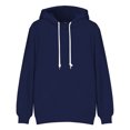 thumbnail image 2 of XIAOCHA Mens Athletic Hooded Sweatshirt Loose Drawstring Pullover Top Fall Winter Warm Outdoor Workout Hoodies, 2 of 5