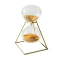 thumbnail image 2 of Adorno De Reloj De Arena Dorado Nórdico Con Estante De Vidrio Decorativo Para Decoración Sunnimix Reloj de arena, 2 of 8