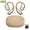Beige + Gold + Case, variant on HTC NE39 Wireless Bluetooth 6.0 Open-Ear Earbuds, AI Translator, Noise-Cancelling Headphones, 130+ Languages, 40H Playtime, IPX5 Waterproof, Black