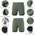 thumbnail image 4 of Men's shorts,Towel Loop Quick 2-in-1 Men With Men With Towel Quick Workout Loop Quick Anrio Qudai Men's, 4 of 7
