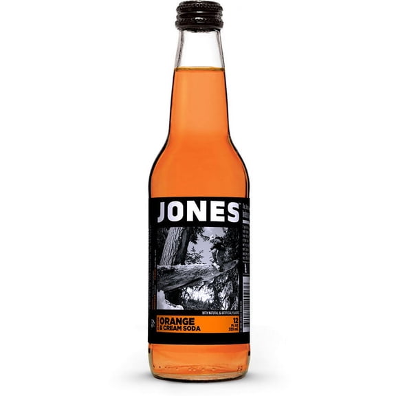 Jones Soda, Orange Cream, 12 Fl Oz