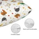 thumbnail image 3 of Fotbe Funny Chicken Funda de Almohada Decorativa Estilo Occidental, Lujo en Algodón, Fundas para Almohadas King, Cojín Estampado para Decoración del Hogar-16"x24", 3 of 6