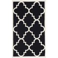 thumbnail image 1 of Safavieh Dhurries Black Contemporary Rug - 4' x 6', 1 of 4