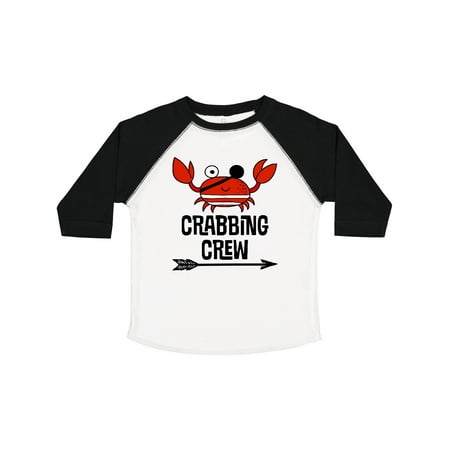 

Inktastic Crabbing Crew Crab Lover Gift Toddler Boy or Toddler Girl T-Shirt
