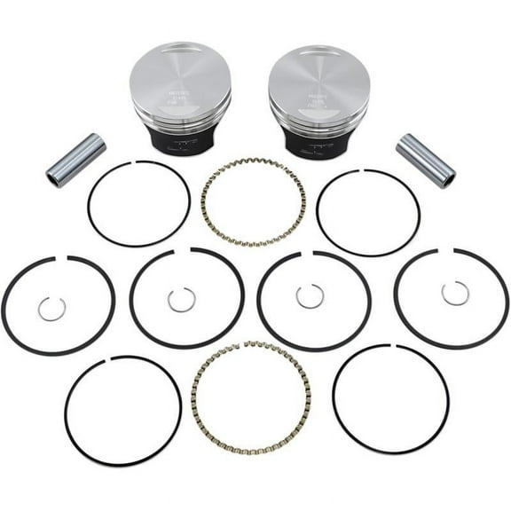 Wiseco K0215P2 Tracker Series Piston Kit (1030ci.) - .020in. Oversized, 8.5:1 Compression