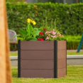 thumbnail image 2 of Edtara Jardinière Surélevée à l'Allure Bois, Bac de Plantation Combinant une Construction Composite Durable avec un Design à Racines Profondes et une Structure Gain de Place, Idéal pour les Légumes, Herbes Ou Fleurs d'Extérieur, 2 of 6