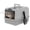 Gray-Plastic, variant on Stainless Steel Litter Box with Lid,Front Entry Top Exit Kitty LitterBox,Extra Large Enclosed Metal Cat Box with Litter Scoop & Litter Mat-Light Gray