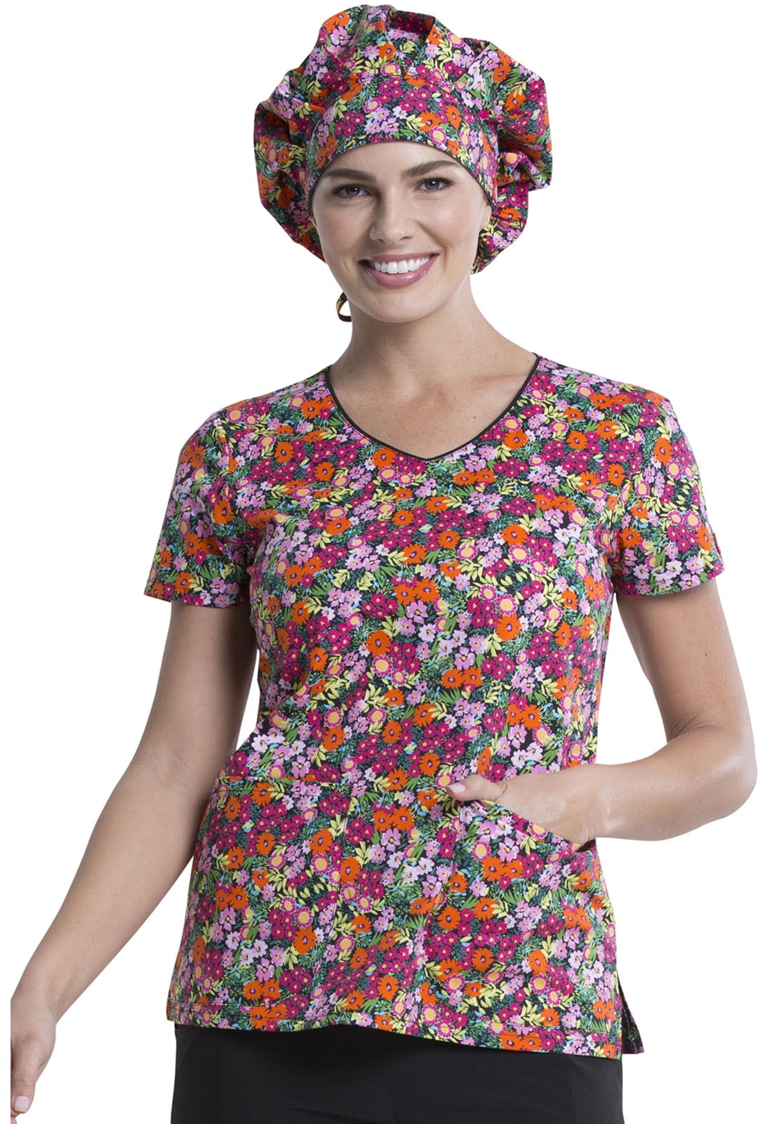 Dickies Scrubs Hat for Unisex Bouffant 