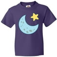 thumbnail image 3 of Inktastic Moon and Star Youth T-Shirt, 3 of 5