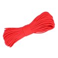thumbnail image 2 of Cuerda de paracaídas multifuncional reflectante de 7 hebras para aventuras de acampada y caza, color rojo, 31 m, 2 of 8