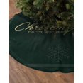 thumbnail image 2 of Green Christmas Balls Christmas Tree Skirt 48 Inches Large Christmas Skirt Tree, Xmas Snowflake Red Green Tree Skirt Christmas Decorations for Fireplace Party Holidays Indoor Outdoor, 2 of 7