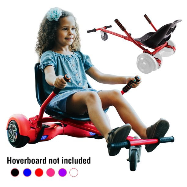 Red Hover Seat Attachment Fun For Kids Go Cart Accessories Hover Go Kart 