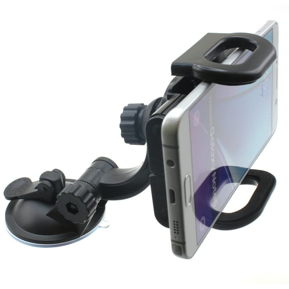 Windshield Car Mount for Cricket Vision Plus/Innovate E 5G - Holder Glass Cradle Rotating Dock