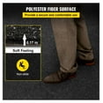 thumbnail image 3 of Marine Carpet 6 x 36 ft, Charcoal Black Boat Carpeting, Indoor/Outdoor Boat Carpet Roll, Waterproof TPR Backing for Boat, Patio, Deck, Porch, 3 of 6