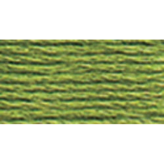 DMC Pearl Cotton Ball Size 8 87yd-Medium Yellow Green