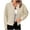 Beige, variant on Jamicy Cropped Cardigan for Women 2025 Fall Women's Long Sleeve Sweater Cardigan Cable Knit Open Front Button Outwear Coats