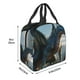 thumbnail image 3 of Easygdp Wild Blue Cool Dragon Bolsa Térmica Premium - Tela Oxford Impermeable, Gran Capacidad, Bolsillo Frontal, Unisex para Trabajo, Escuela, Actividades al Aire Libre y Picnics, 3 of 8