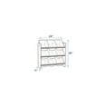 thumbnail image 5 of Humble Crew Explorer Toy Storage Organizer with 9 Plastic Storage Bins, White/Grey, 5 of 5