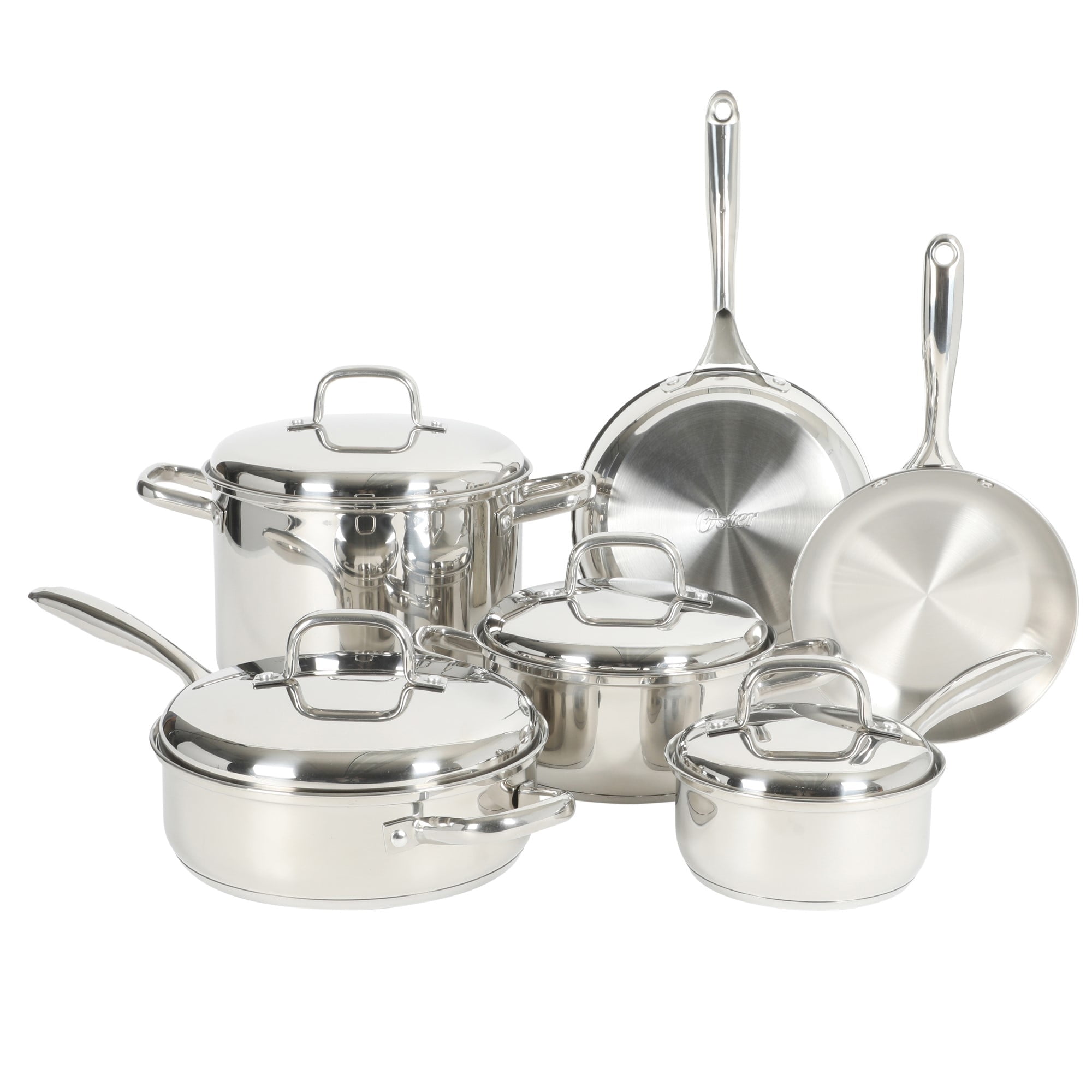 調理器具 AMWAY QUEEN 21 Piece Cookware Set Amway Queen Titanium Crown Stainless Steel Cookware Set, Multi
