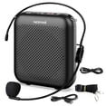 thumbnail image 1 of NORWII Mini amplificador de voz portátil recargable con micrófono con cable auriculares y cintura, a, 1 of 7