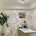 thumbnail image 3 of Hxlamzoo Dynamic Water Ripple LED Spotlight for Home Decoration - Energy-Saving Bedroom, Living Room, Nail Salon Lighting with Sparkling Atmosphere, Easy Installation, Dimmable Design (1-Pack), 3 of 8