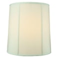 thumbnail image 4 of 16x18x19 Prestige Extra Large Drum Lampshade Egg Shell Shantung Silk, Cylinder Shade for Tall Table Lamps, 4 of 6