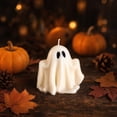 thumbnail image 7 of Simple 3D Ghost Soy Scented Candles, Cute Fangs Ghost Shaped Wax Candle for Halloween Farmhouse Table Center Decor Trick-or-Treat Gift, 7 of 7
