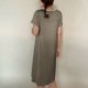 thumbnail image 4 of Karight Womens Soft Cotton T Shirt Dress Summer Short Sleeve Casual V Neck Sleepshirts Loose Long Nightdress House Dress, 4 of 7