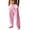 Pink_EN14, variant on Dwellite Mens Casual Cotton Linen Pants Drawstring Loose Fit Summer Beach Pant Lightweight Trousers with Pockets Saffron M
